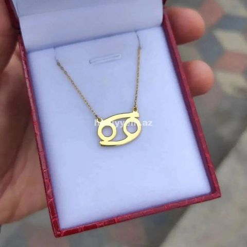 Bürc Gümüş Boyunbagi — №a025 — Necklaces and chains