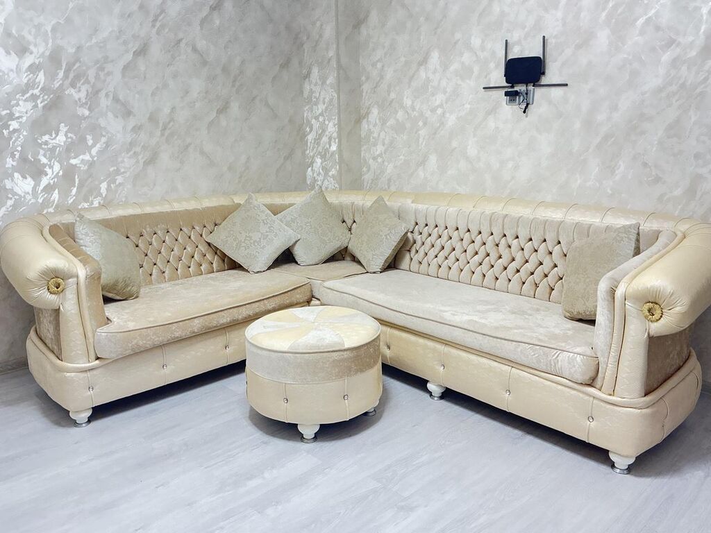 İşlənmiş, Künc divan, Divan, Açılan — Yumşaq mobilya dəstləri, Lənkəran (2)