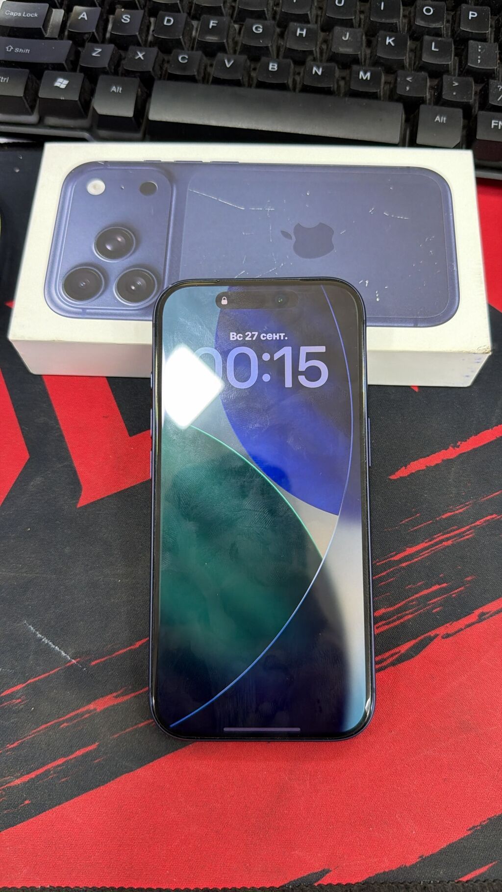 IPhone 17 Pro, 256 GB, Blue Titanium, Face ID — Apple iPhone, Bakı (4)