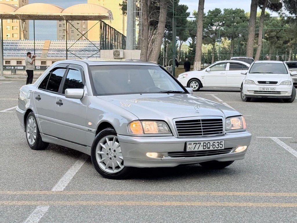 Mercedes C 220, 2.2 L, 2000 il, 355 555 km 77-BQ-635 — Avtomobillər, Sumqayıt (6)