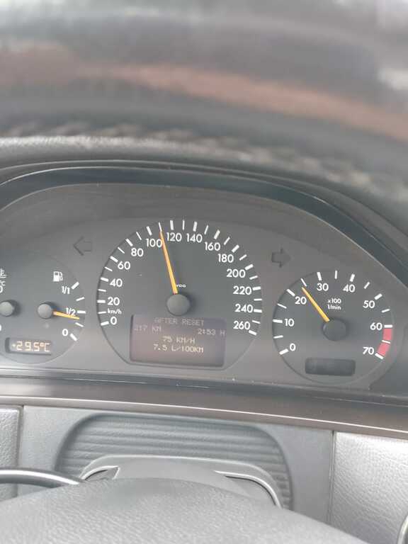 Mercedes E 320, 3.2 L, 2000 il, 303 000 km — Avtomobillər, Ağcabədi (2)