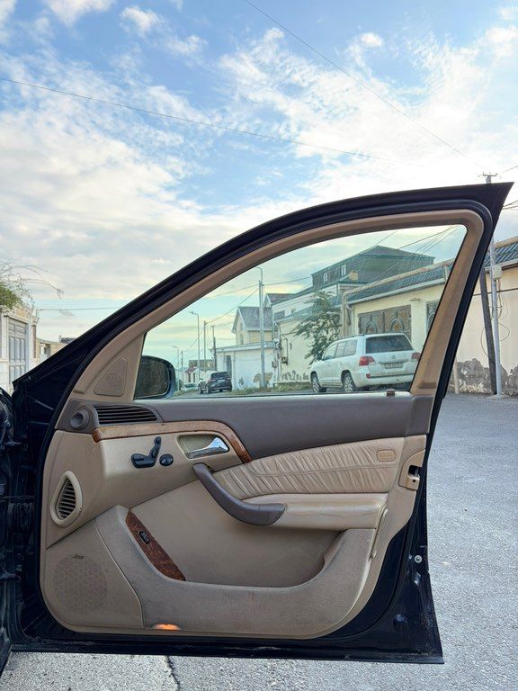 Mercedes S 320, 3.2 L, 2001 il, 428 000 km 10-VC-858 — Avtomobillər, Bakı (10)