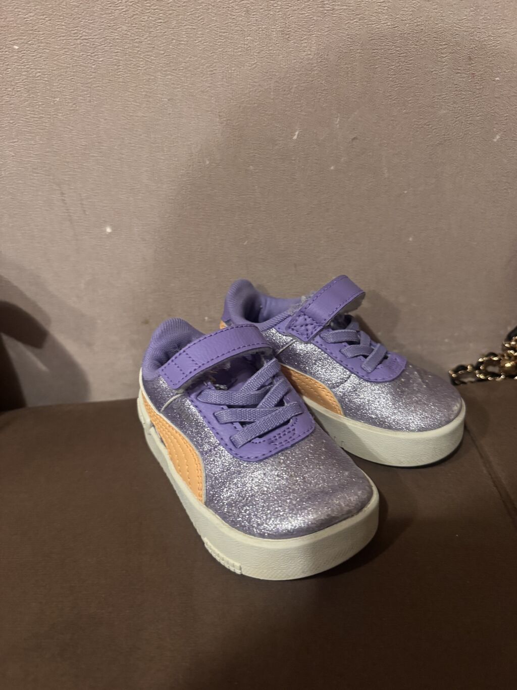 Rəng - Bənövşəyi Krossovkalar, Puma, Ölçü: 21, Qız üçün — Uşaq ayakkabısı, Bakı (3)