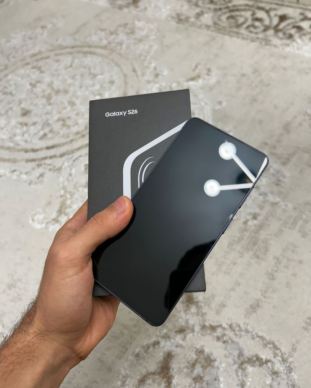 Samsung Galaxy S26, 512 GB, rəng - Qara, Zəmanət, Sensor, Barmaq izi — Samsung, Bakı