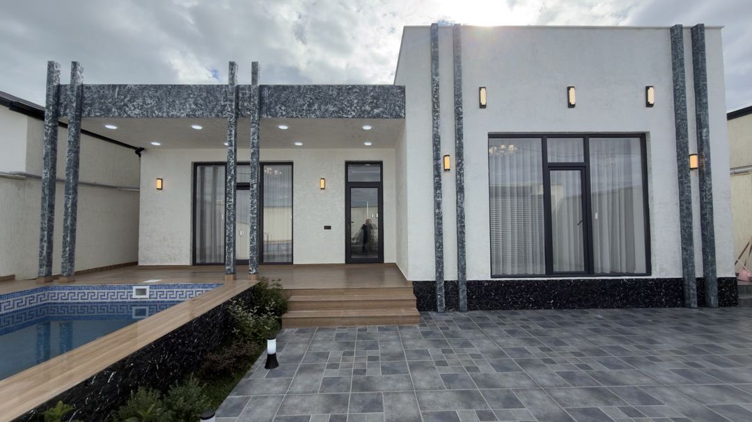 Satılır 4 otaqlı həyət evi/bağ evi 140 m² — Ev, villa, Bakı (2)