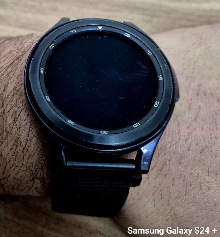 Samsung Galaxy Watch 4 Classic Black 46mm — Ağıllı saatlar və biləkliklər, Bakı (3)