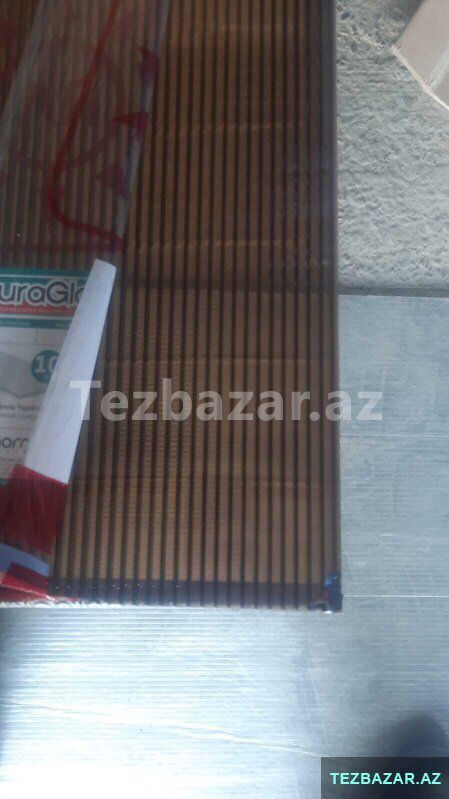 Üç kameralı polikarbonat — Dam örtükləri, Bakı (3)