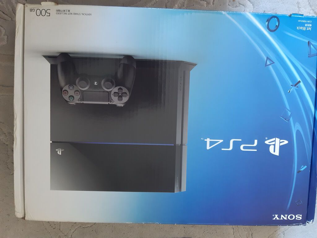 PlayStation 4 (Jet Black) – 500 GB (CUH-1106A B01) Satılır Sony — Oyun konsolları, Bakı (6)