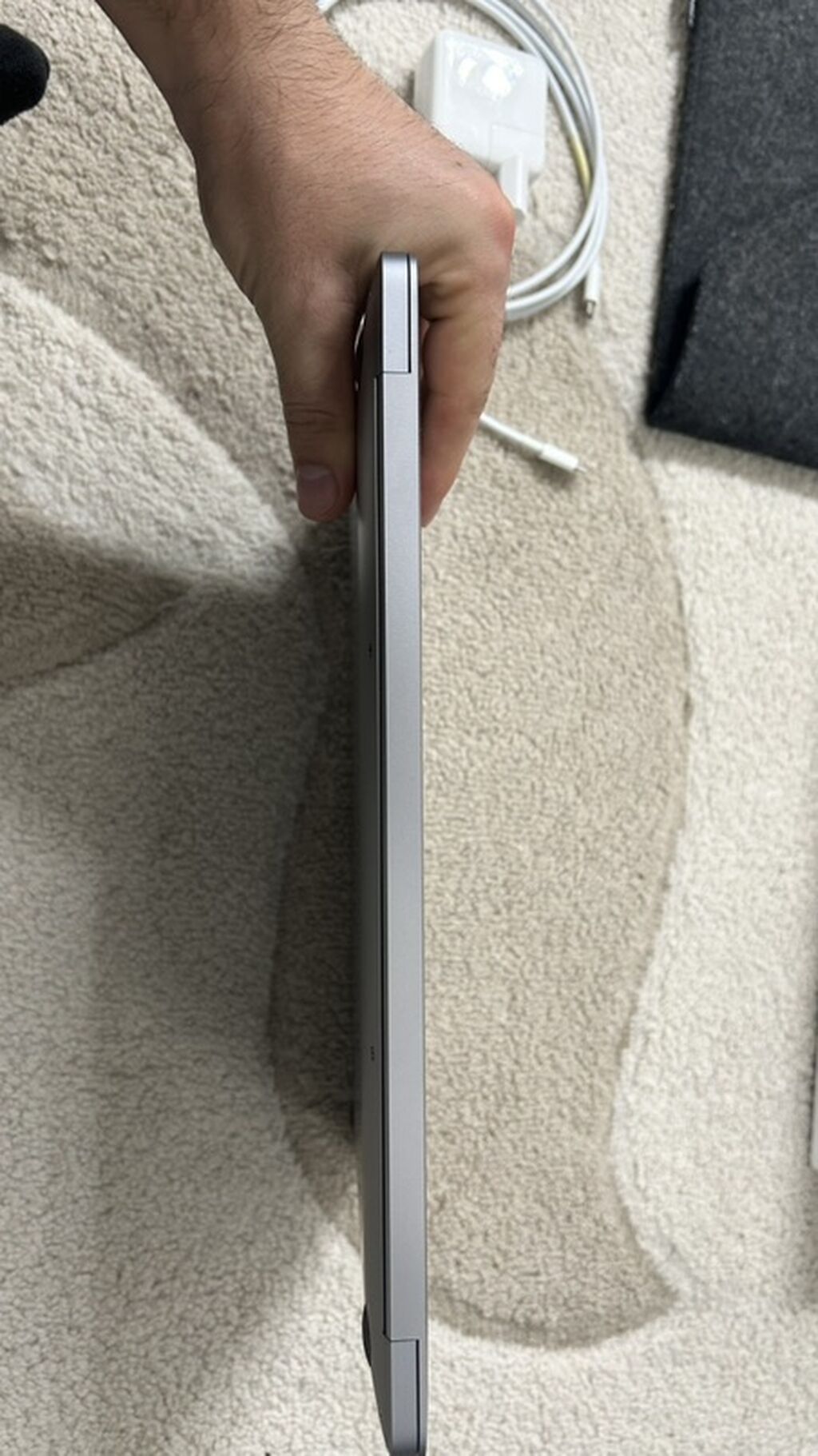 Apple MacBook Air M1 13" 256GB İdeal vəziyyətdədir Batateya vəziyyəti — Apple Macbook, Bakı (4)