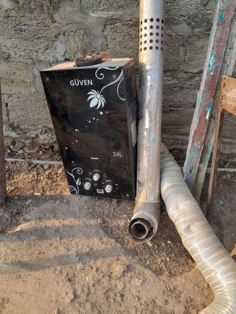 Güven qazla işləyən su qızdırıcısı – 24L - Tutumu: 24 litr/dəq — Digah