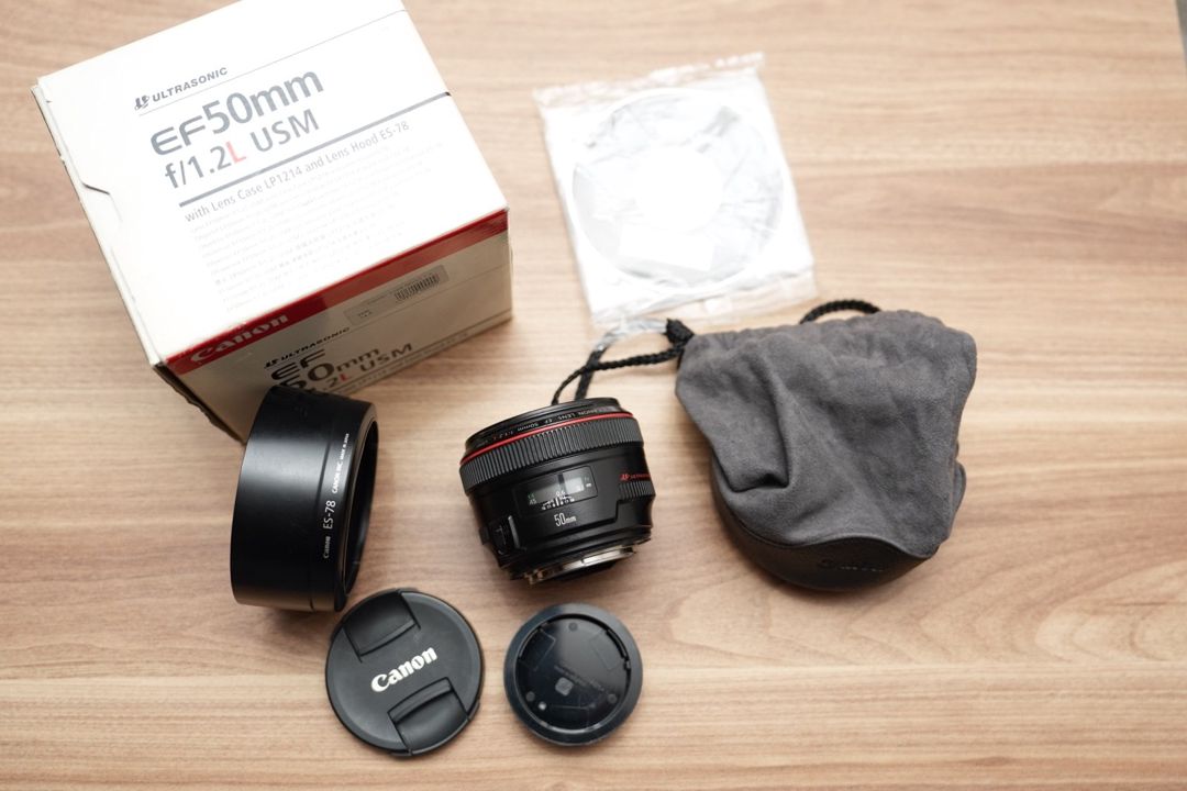 Linza Canon EF 50mm F1.2 L USM — Foto və video texnikası, Bakı (2)