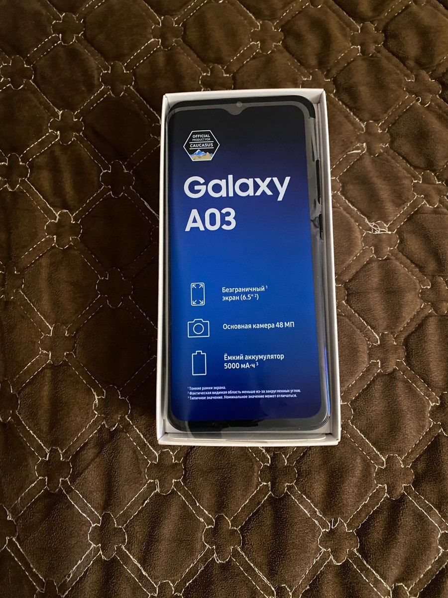 Samsung Galaxy A03 Black 32GB/4GB — Smartfonlar, Bakı (4)