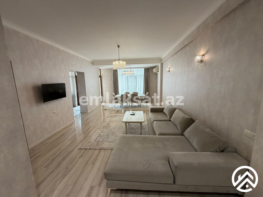 Kirayə (aylıq) 3 otaq yeni tikili 115 m², Ağ şəhər — Mənzil, Bakı (8)