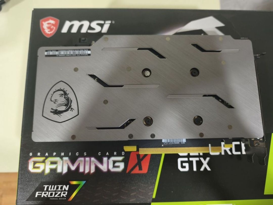 Msi Gtx 1660 super gaming x — Kompüterlər və noutbuklar, Bakı (2)