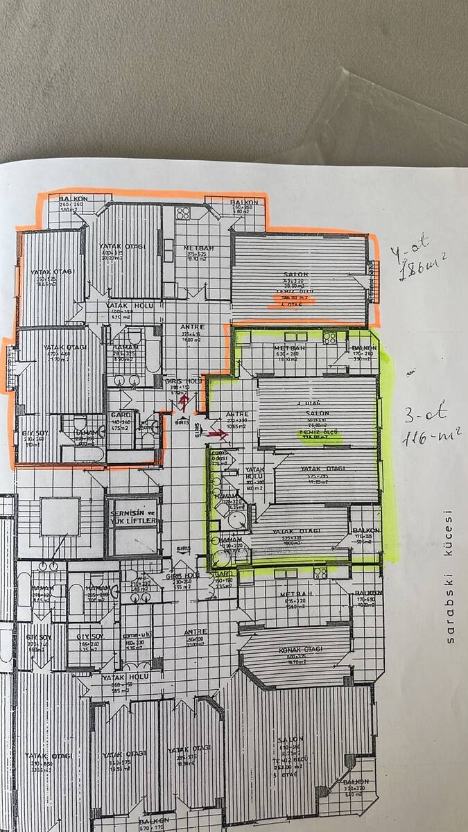 Satılır 4 otaqlı yeni tikili 195 m² — Mənzil, Bakı (4)