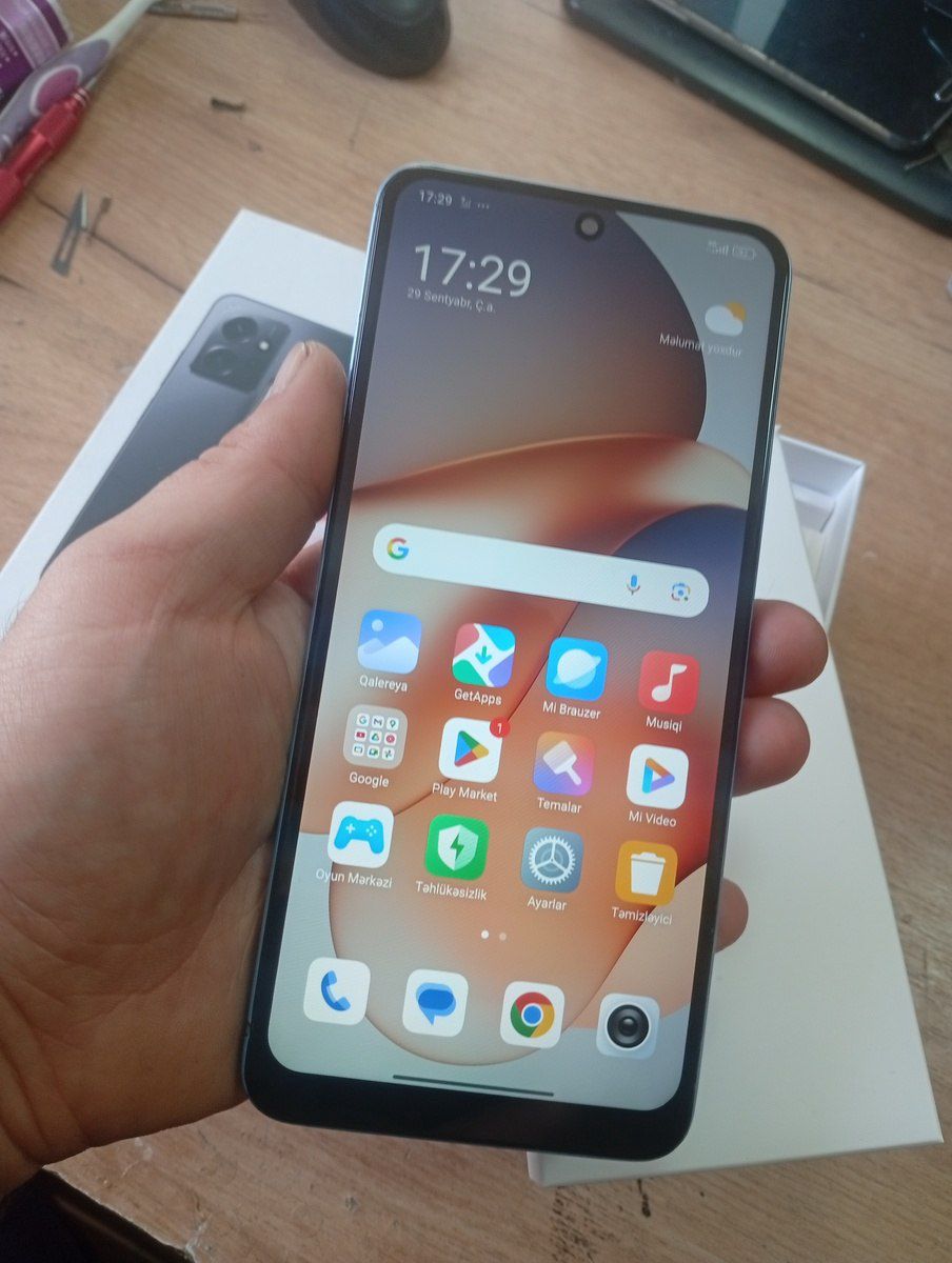 Xiaomi Redmi Note 12 5G Ice Blue 128GB/6GB — Smartfonlar, Bakı (2)