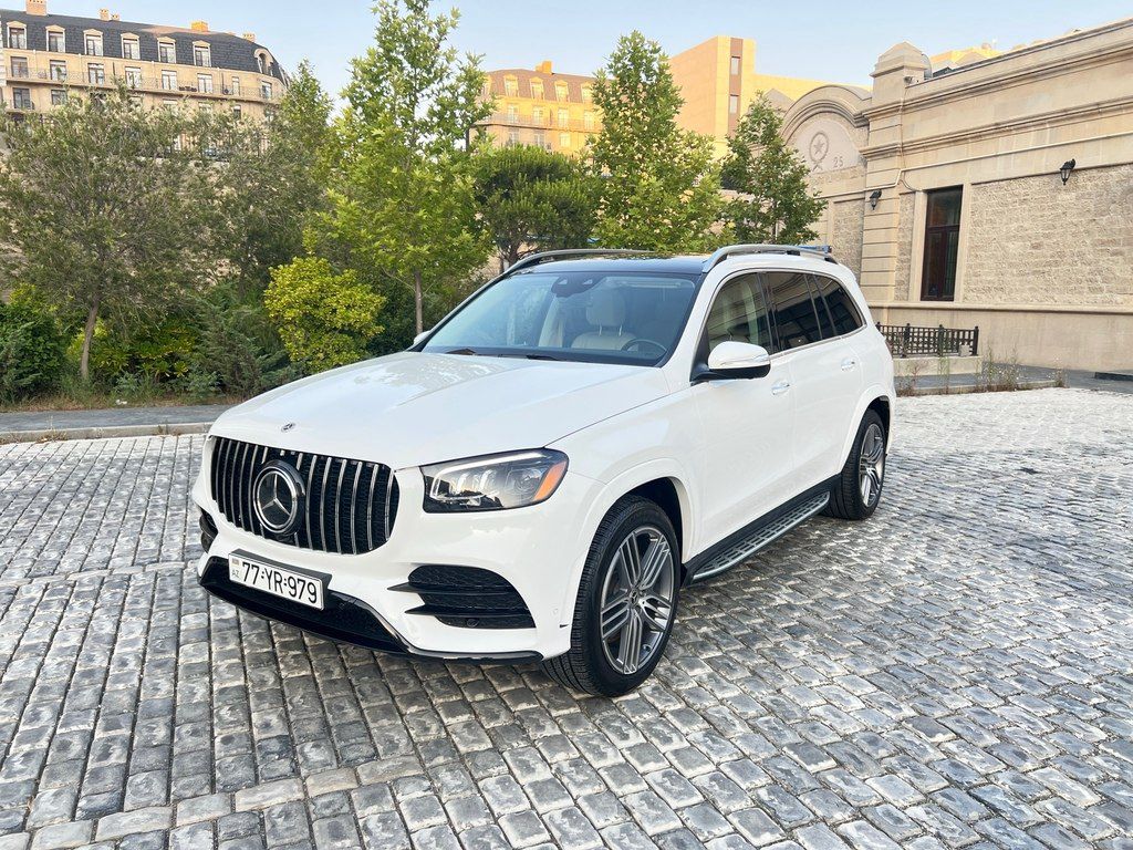 Mercedes GLS 450 4MATIC, 3.0 L, 2022 il, 72 000 km 10-MZ-787 — Avtomobillər, Bakı (8)
