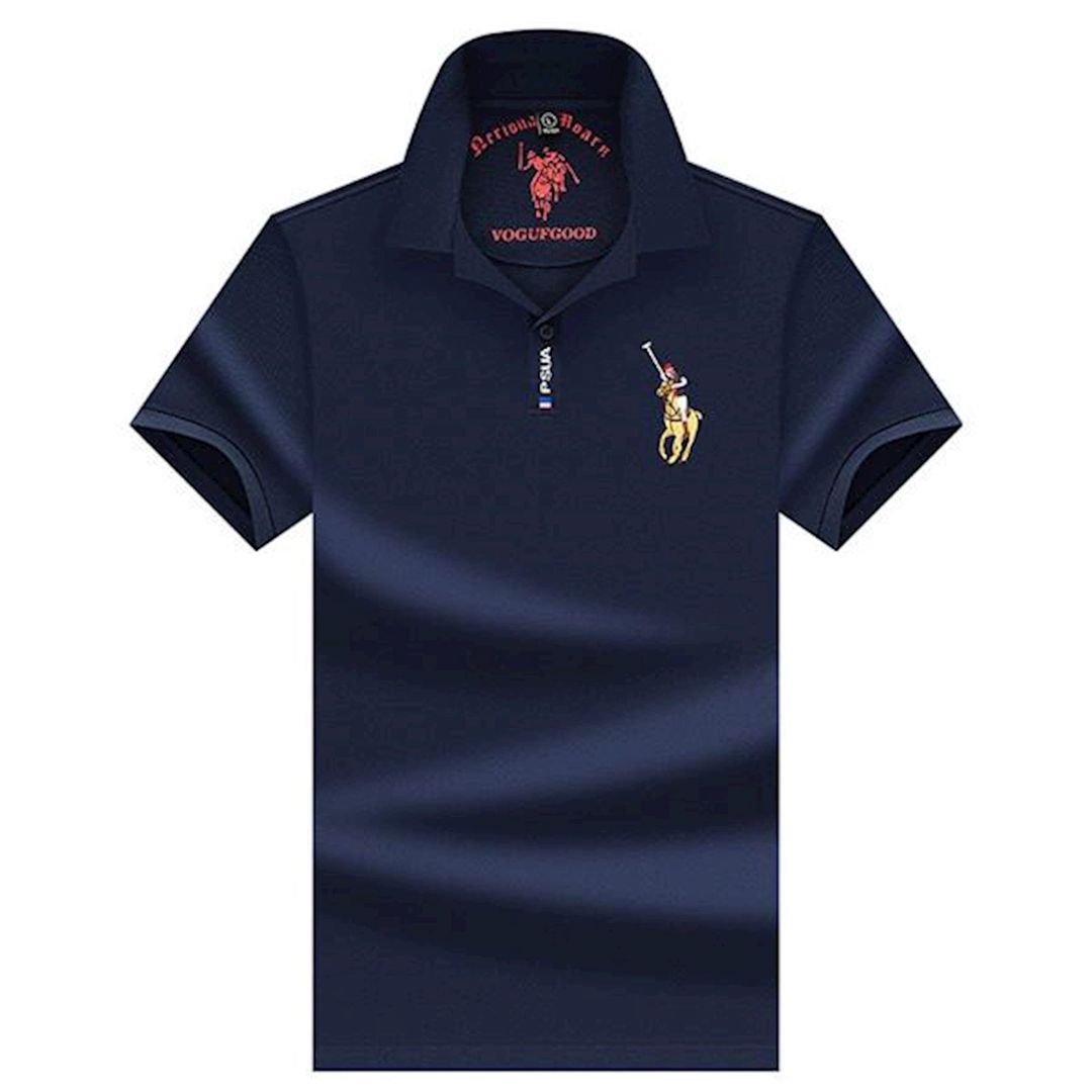 Kişilər üçün polo EB 877, tünd-göy, pambıq, ölçü 3XL — Mallar, Bakı (2)