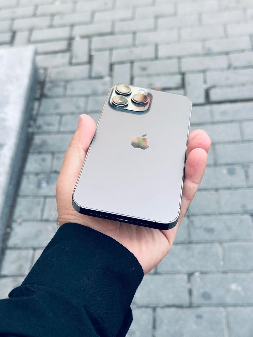 IPhone 13 Pro Max, 256 GB, Graphite, Simsiz şarj, Face ID — Apple iPhone, Bakı (4)