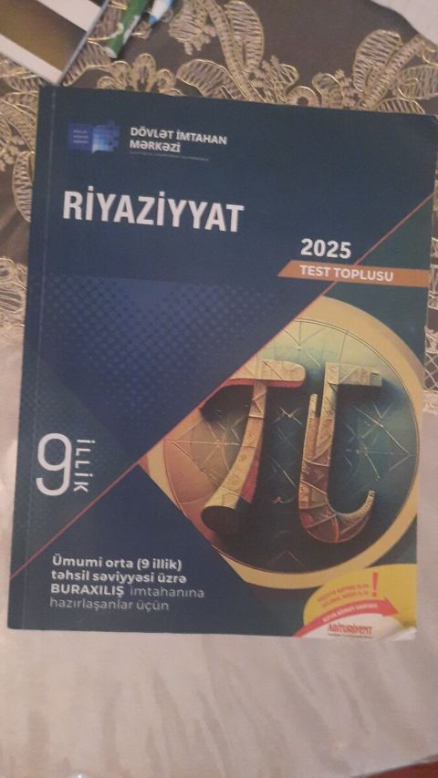 Test toplusu Riyaziyyat 9 — Göygöl