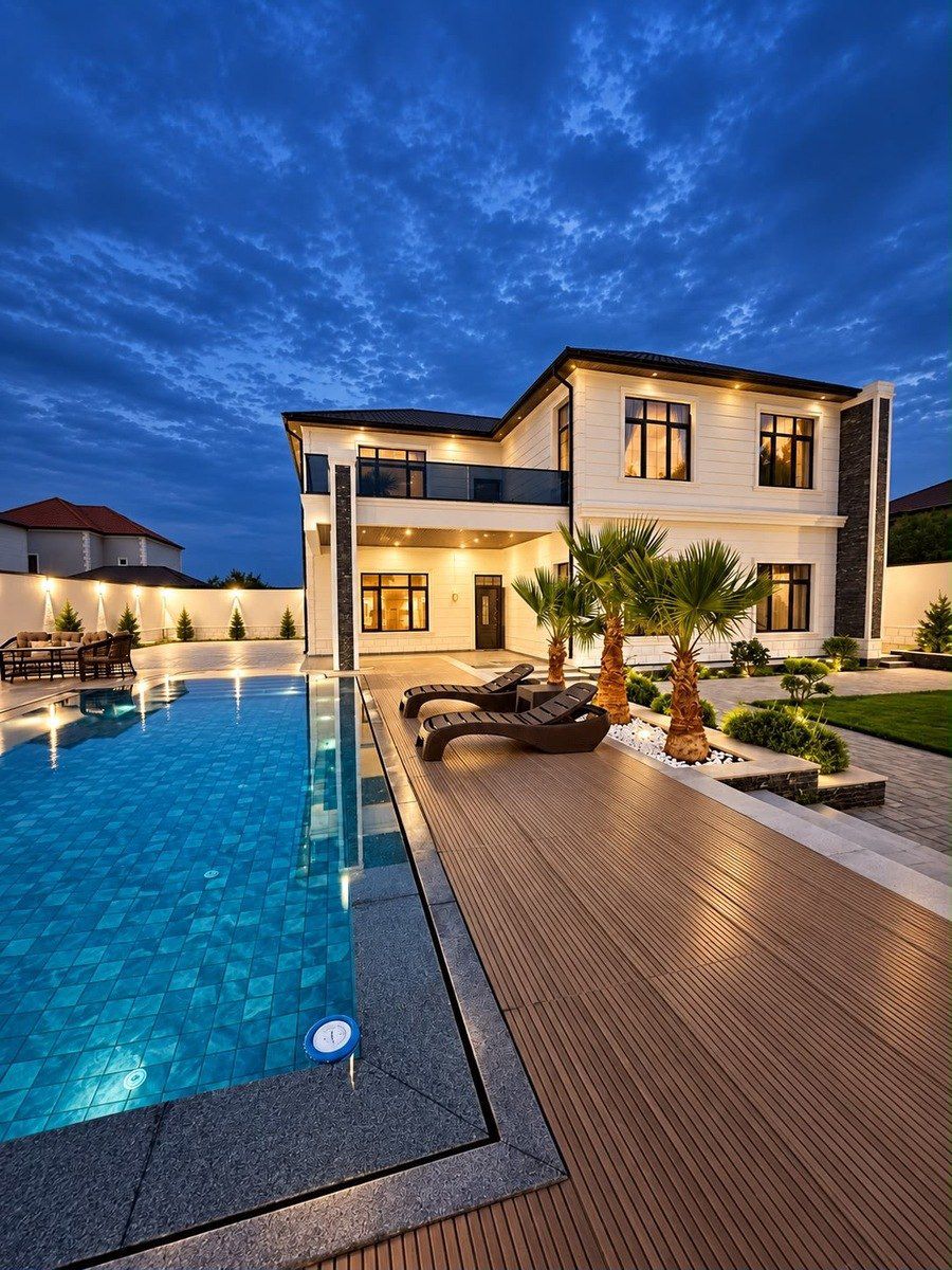 Satılır 10 otaqlı həyət evi/bağ evi 400 m² — Ev, villa, Bakı (5)