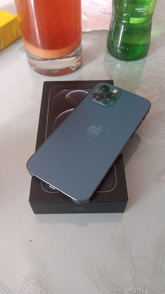 Apple iPhone 12 Pro Pacific Blue 128GB/6GB — Smartfonlar, Bakı