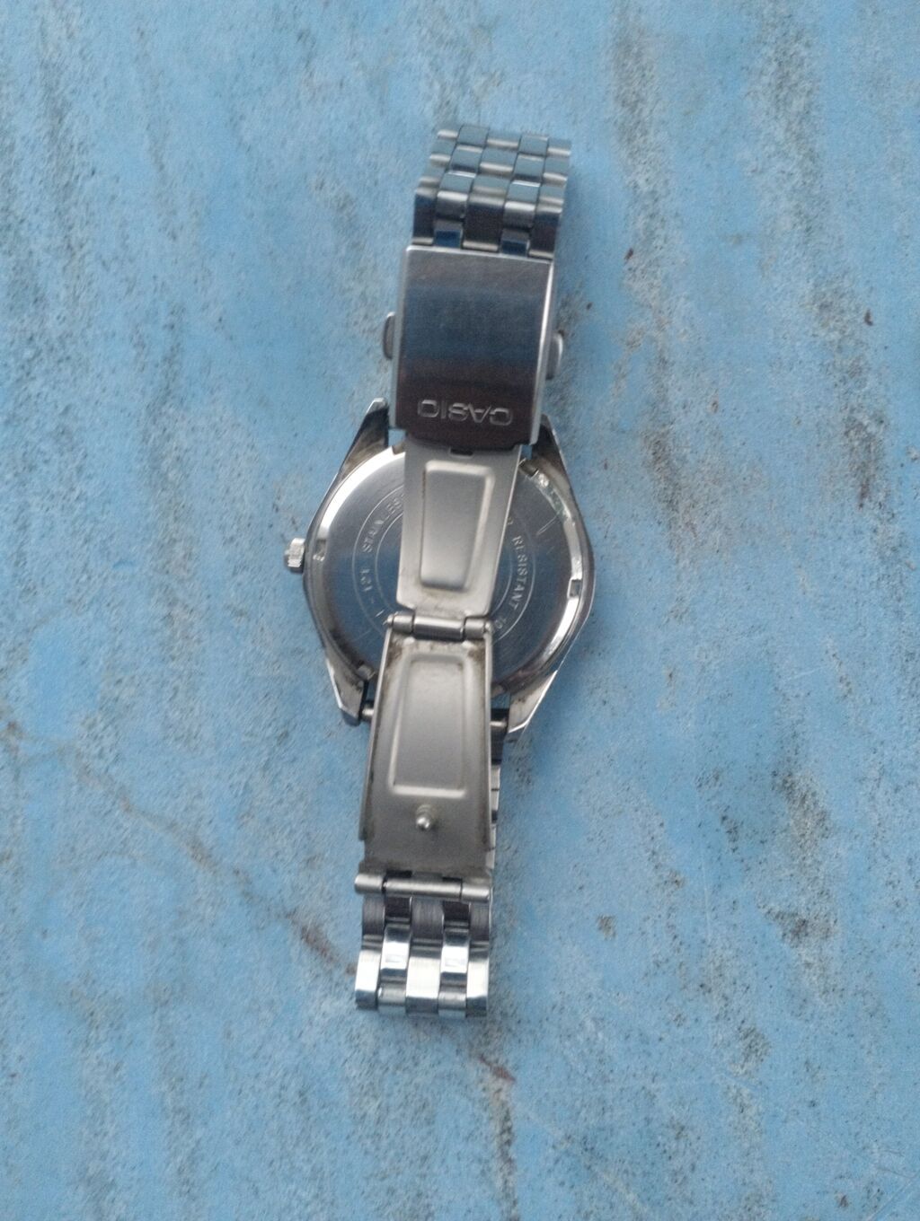 Casio Edifice kişi qol saatı - Korpus və kəmər: paslanmayan poladdan — Qol saatları, Masallı (4)