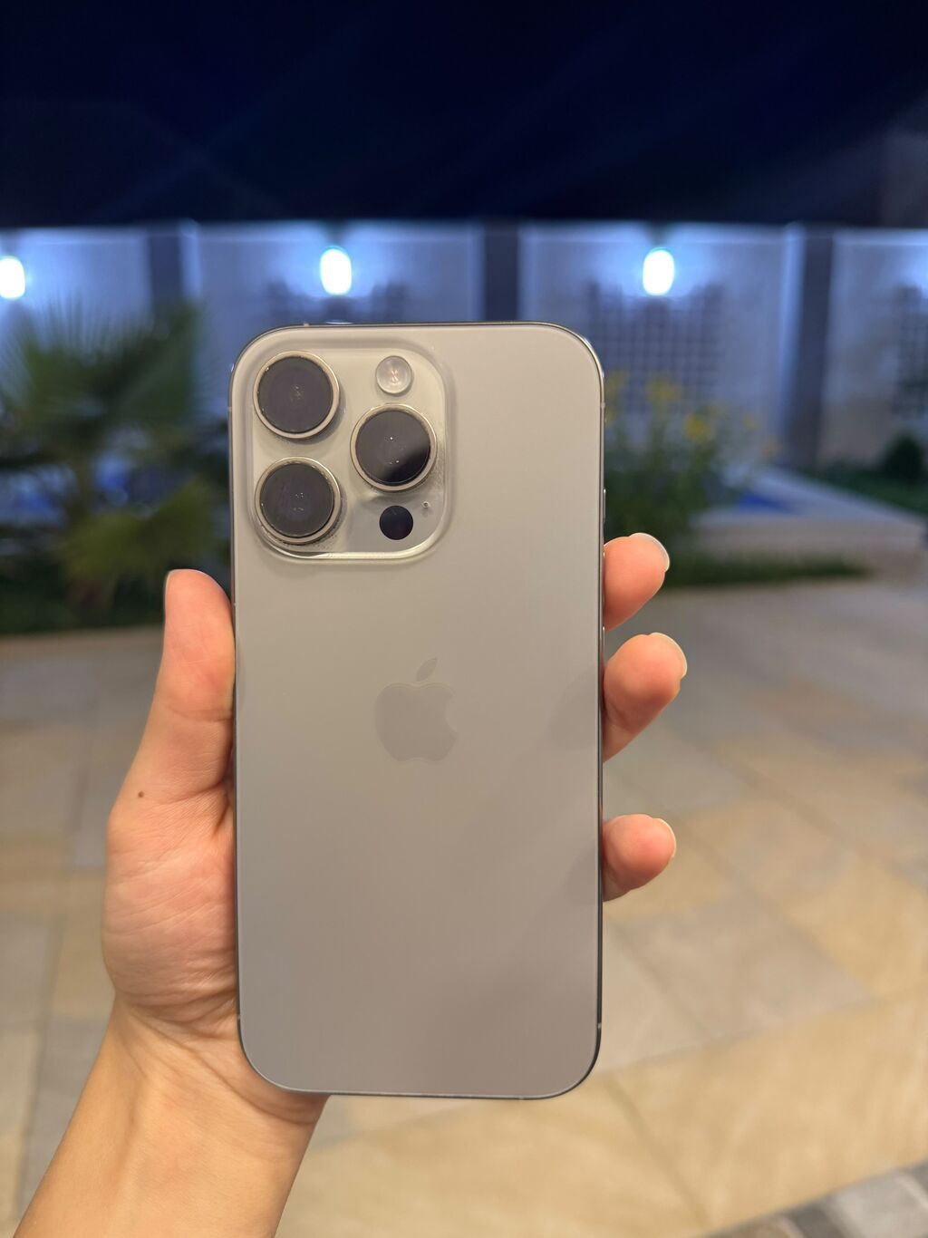 IPhone 16 Pro, 128 GB, Natural Titanium, Simsiz şarj, Face ID — Apple iPhone, Bakı (3)