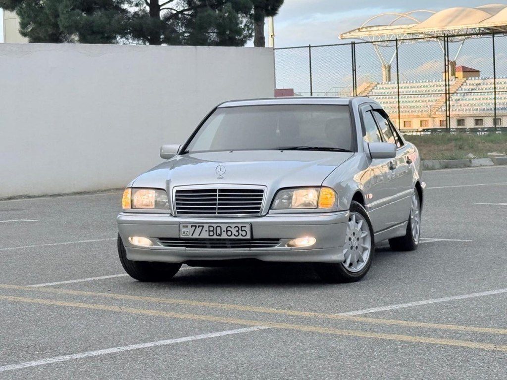 Mercedes C 220, 2.2 L, 2000 il, 355 555 km 77-BQ-635 — Avtomobillər, Sumqayıt (2)