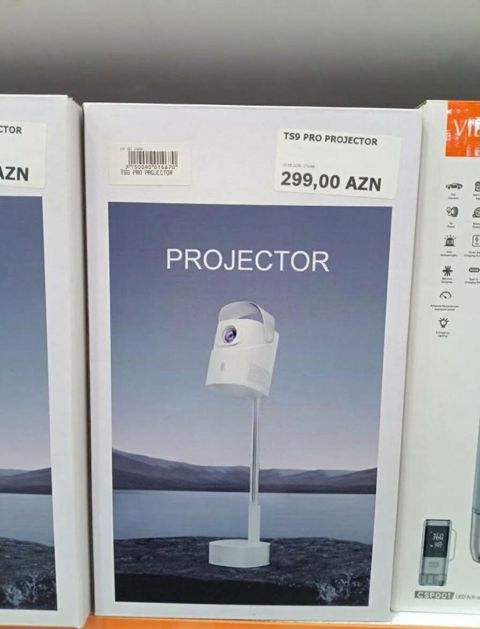 TS9 Pro Projector - Daşınması asan, yüngül və kompakt dizayn - Yuxarı — 299 ₼ · Bakı · Proyekterlər TS9 Pro Projector - Daşınması asan, yüngül və kompakt dizayn - Yuxarı — Bakı