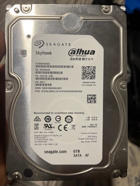 6 TB HDD Dahua — Bakı