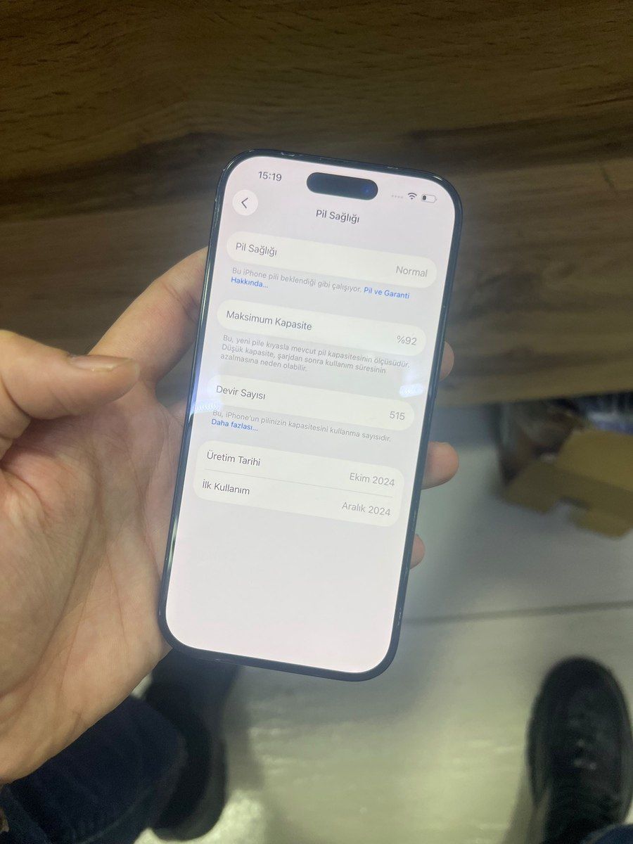 Apple iPhone 16 Pro Black Titanium 128GB/8GB — Smartfonlar, Bakı (4)