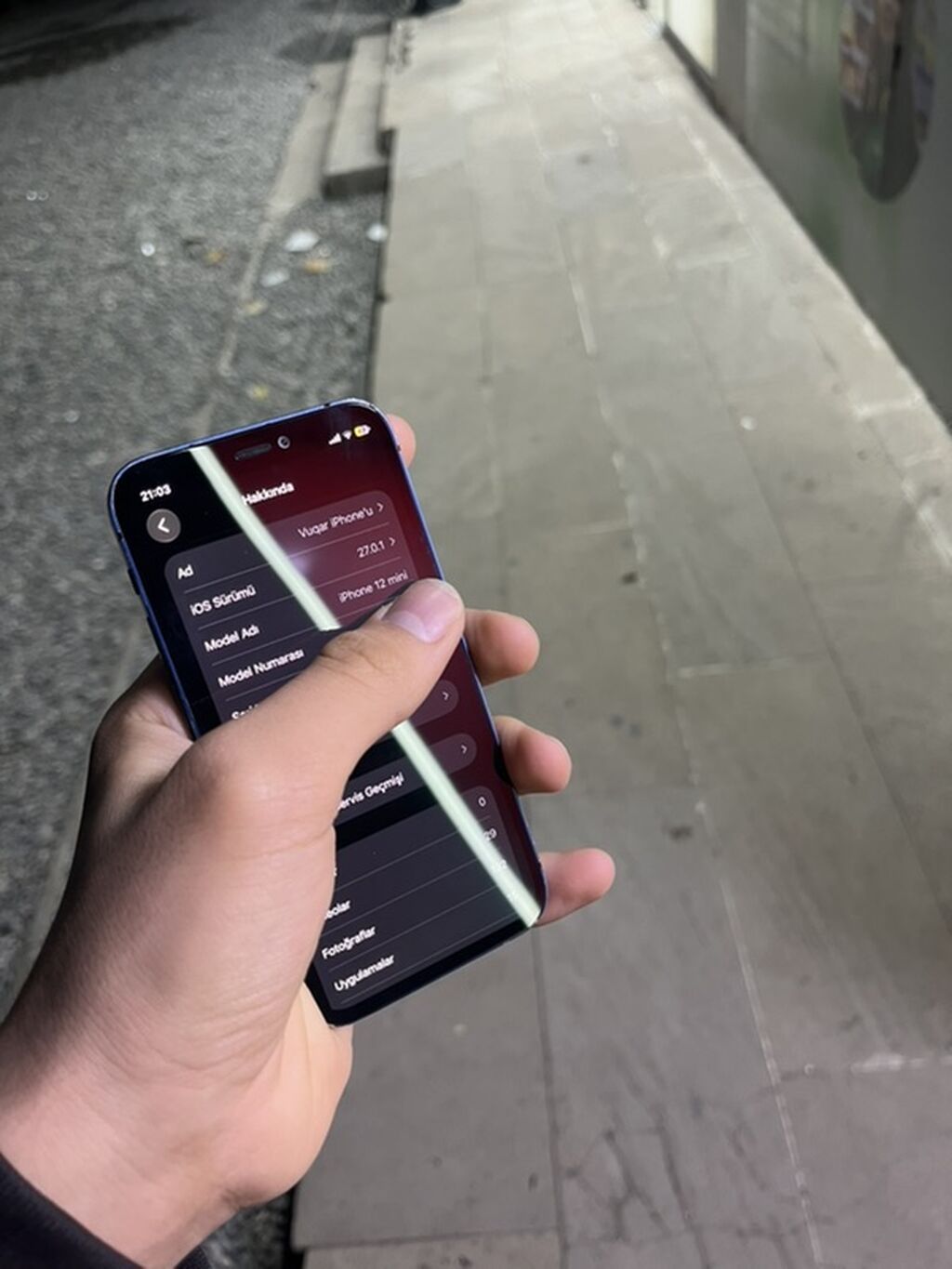 IPhone 12 mini, 64 GB, Mavi, Zəmanət — Apple iPhone, Bərdə (5)