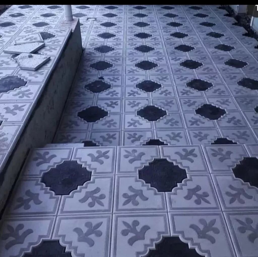 Boratka (brusçatka) döşəmə daşları və dekorativ səki plitələri — Beton, Mehdiabad (6)