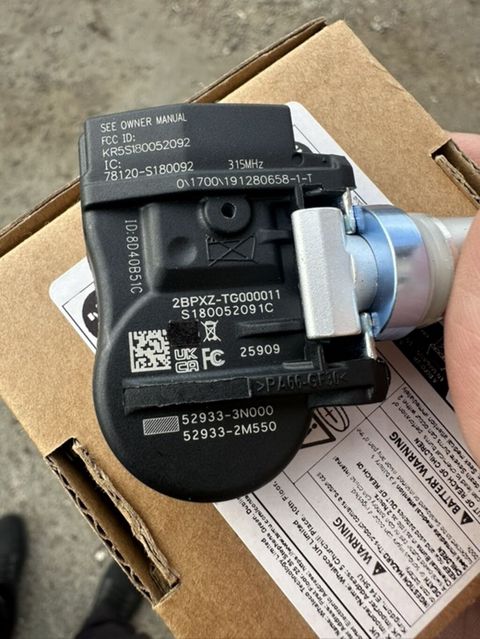 Hyundai/Kia Tpms təkər təzyiq sensoru - Modellər: 52933-3N000 və — Ehtiyat hissələri və aksesuarlar