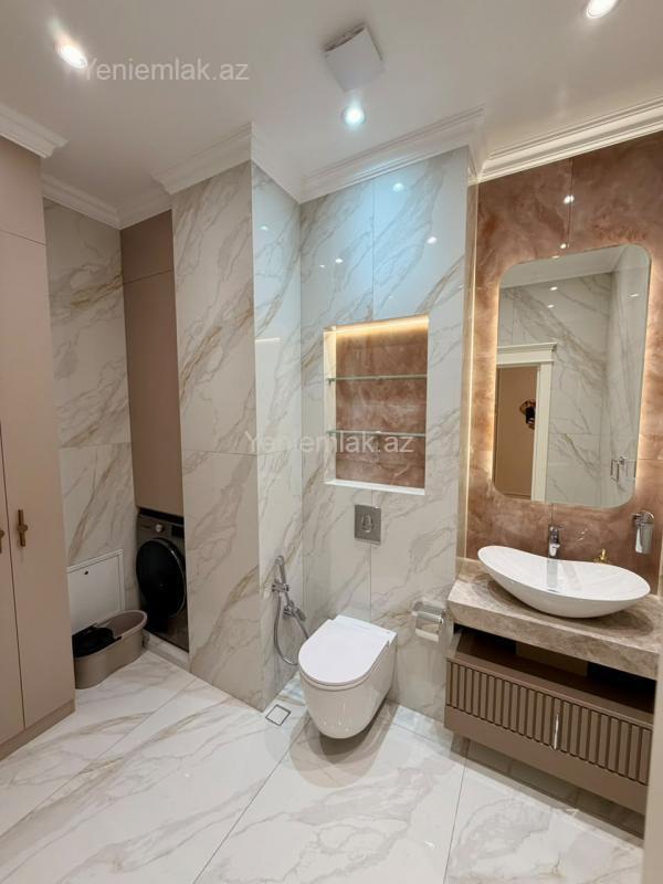 Kirayə 4 otaqlı Bina evi menzil (Yeni tikili), 235.5 m², Nəsimi rayonu — Mənzil, Bakı (12)