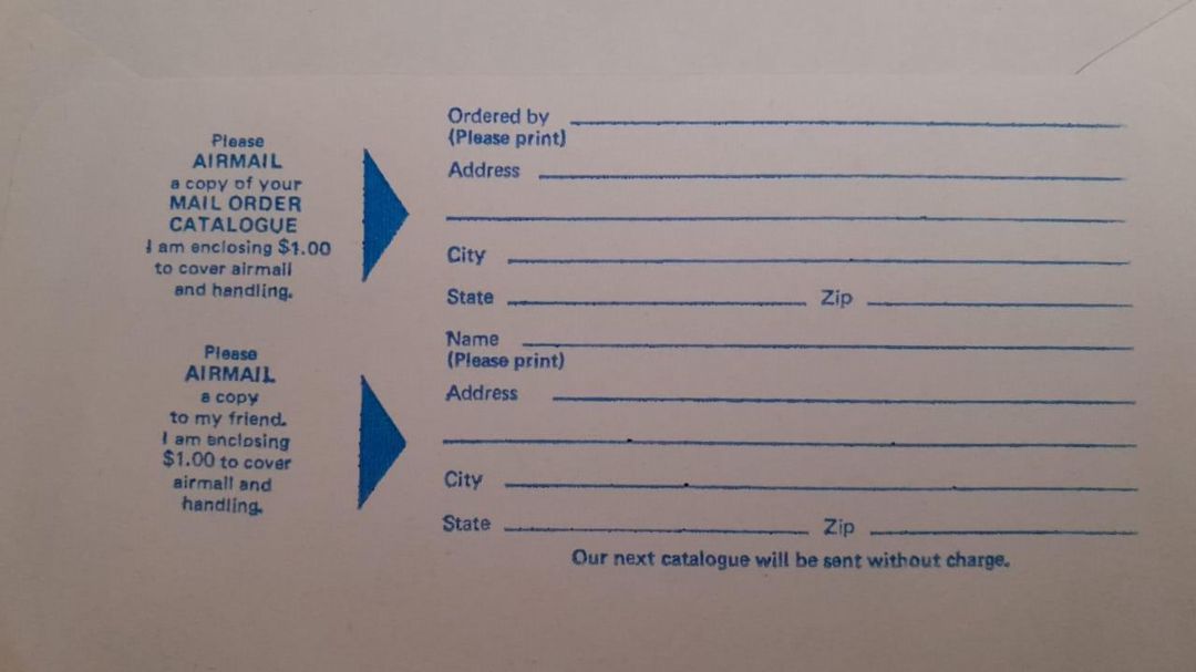 Конверт "Shannon Mail Order Shannon Free Airport İreland" — Kolleksiyalar, Bakı (5)
