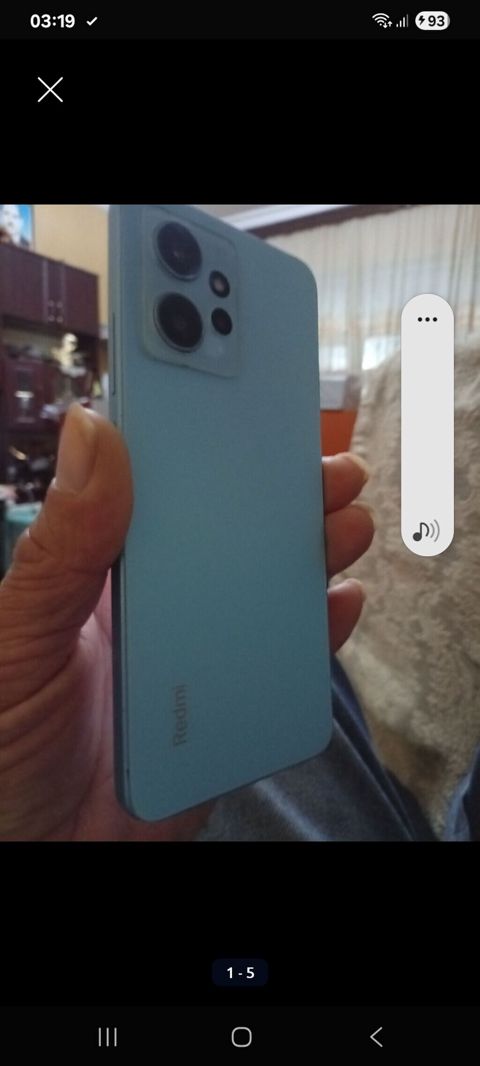 Redmi Note 12, 128 GB, rəng - Mavi, Sensor, Barmaq izi, İki sim kartlı — Bakı