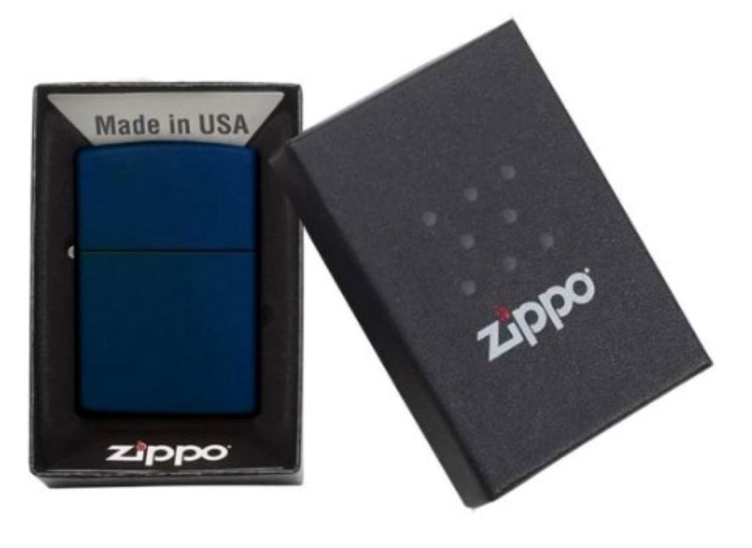 Alışqan Zippo Classic Navy Matte — Mallar, Bakı (2)