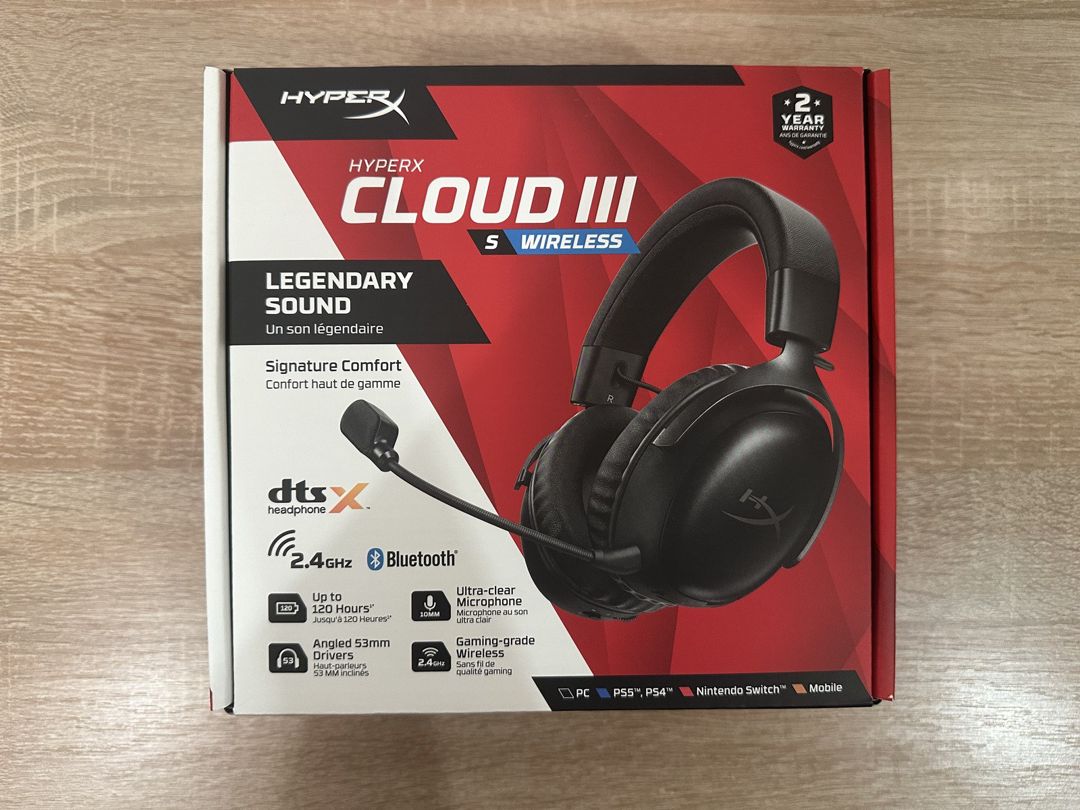 HyperX Cloud 3S Wireless — Səs texnikası, Bakı (4)