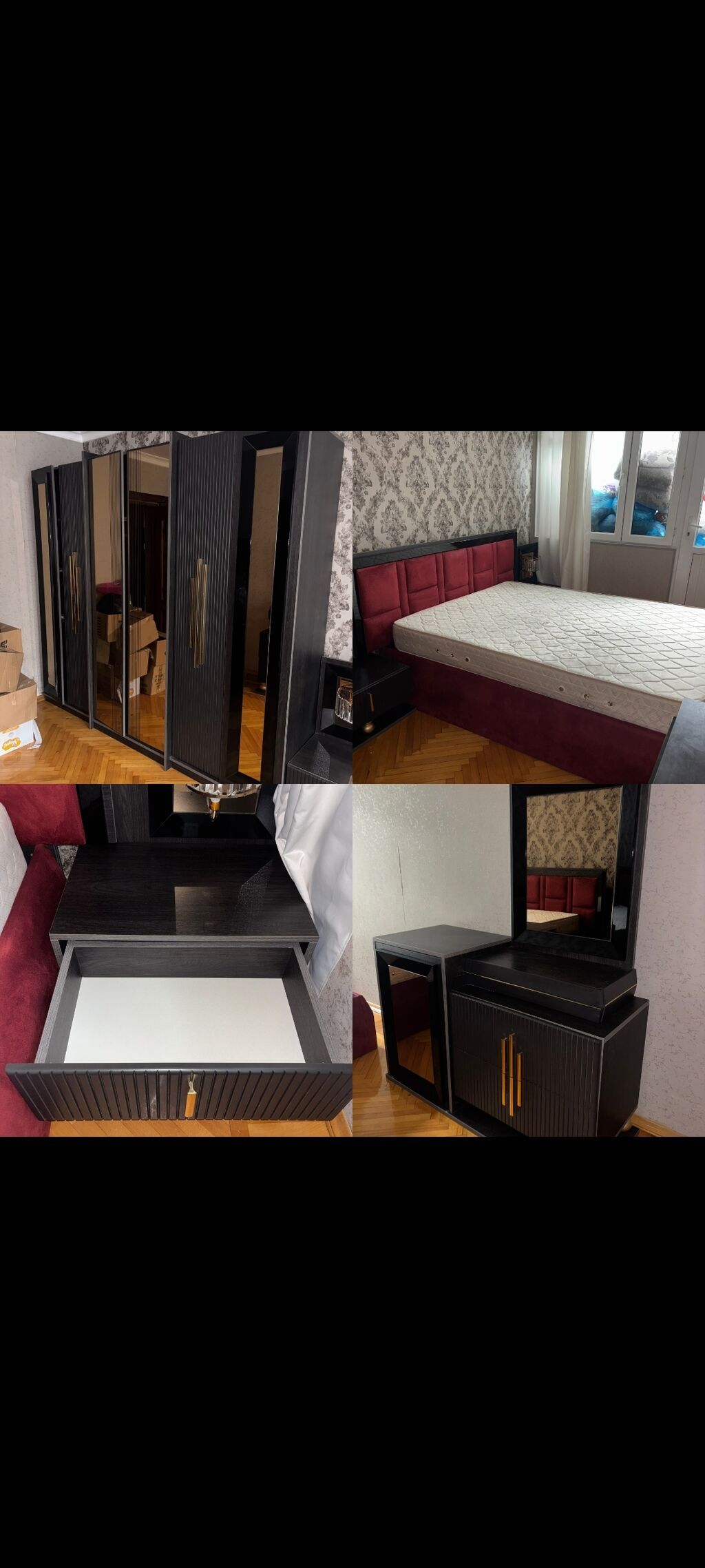 İkinəfərlik çarpayı, Dolab, Komod, Termo, İşlənmiş — Yataq otağı mobilya dəstləri, Bakı