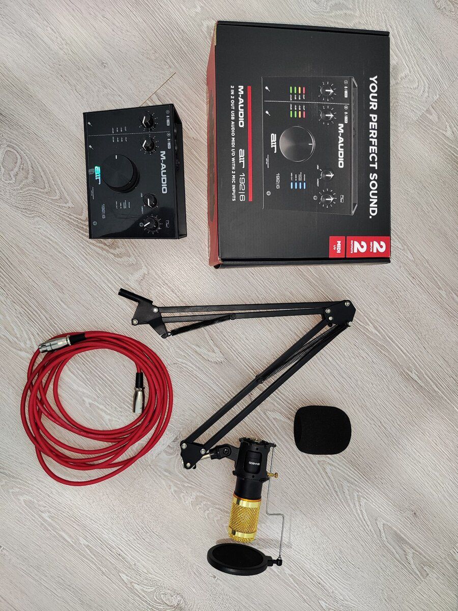 M-audio 196x6 və aksessuarları dəsti — Musiqiə alətləri, Bakı (8)