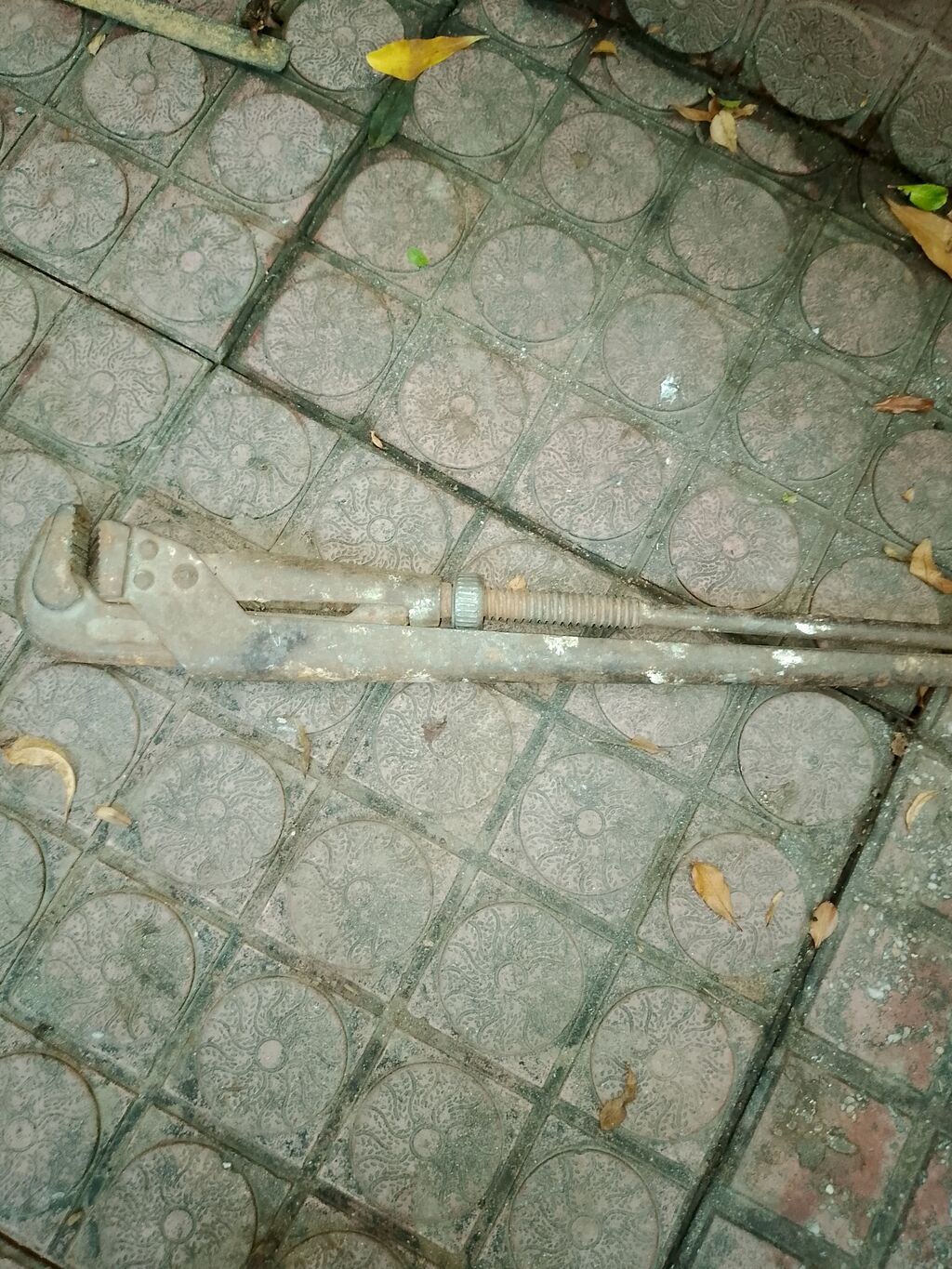 Böyük ölçülü boru açarı (tısbağa açarı) - Material: tam metal — Açarlar, Bakı