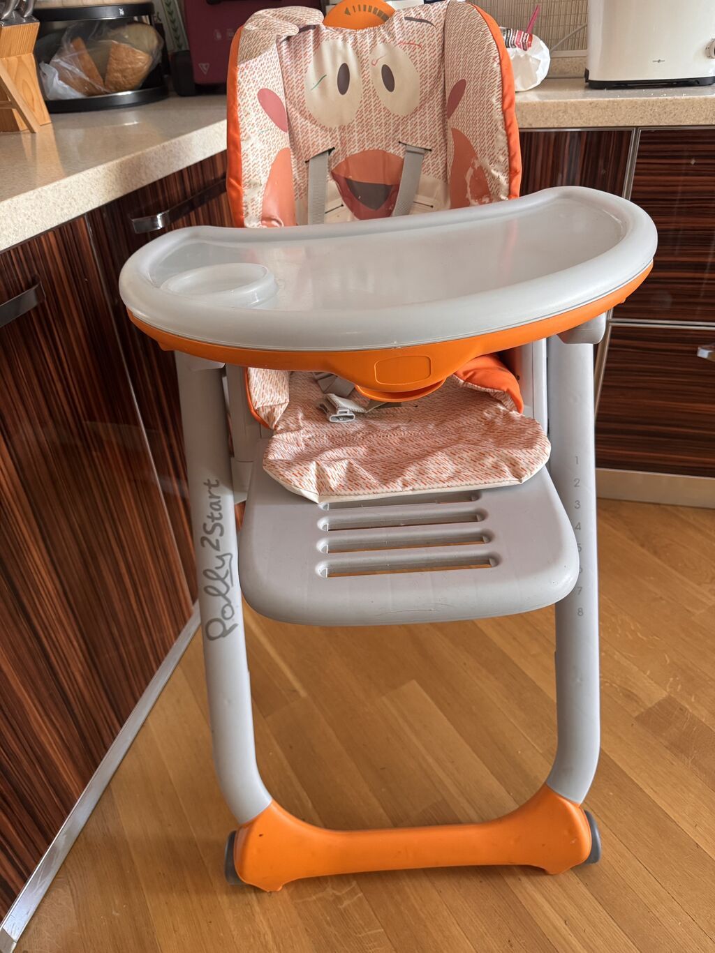 Uşaq yemək stulu – Chicco Polly 2 Start - Model: Polly 2 Start — Qidalandırma stulları, Bakı (2)