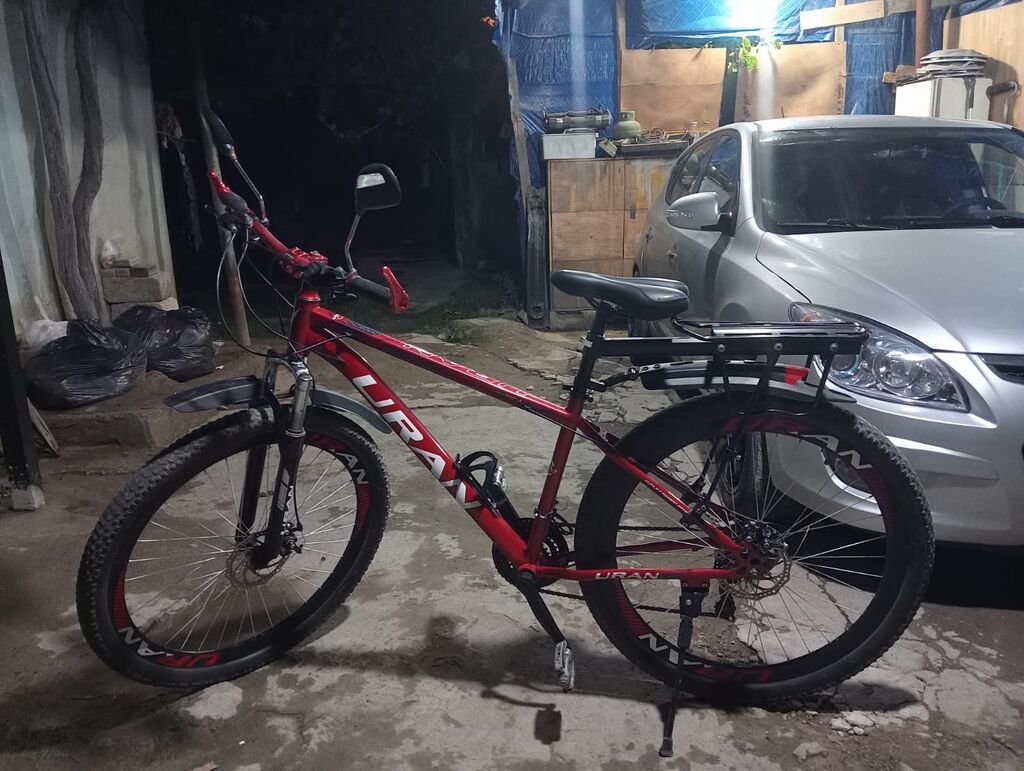Uran dağ velosipedi satılır 29" təkər Ön amortizator Ön və — Dağ velosipedləri, Bakı
