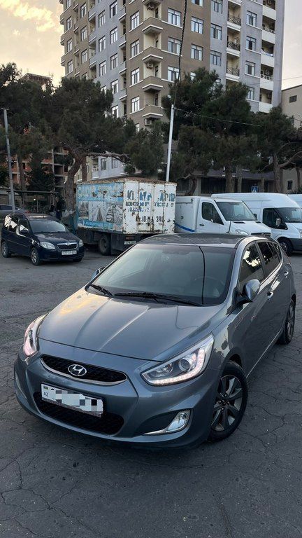 Hyundai Accent, 1.6 L, 2017 il, 184 000 km — Avtomobillər, Bakı (5)