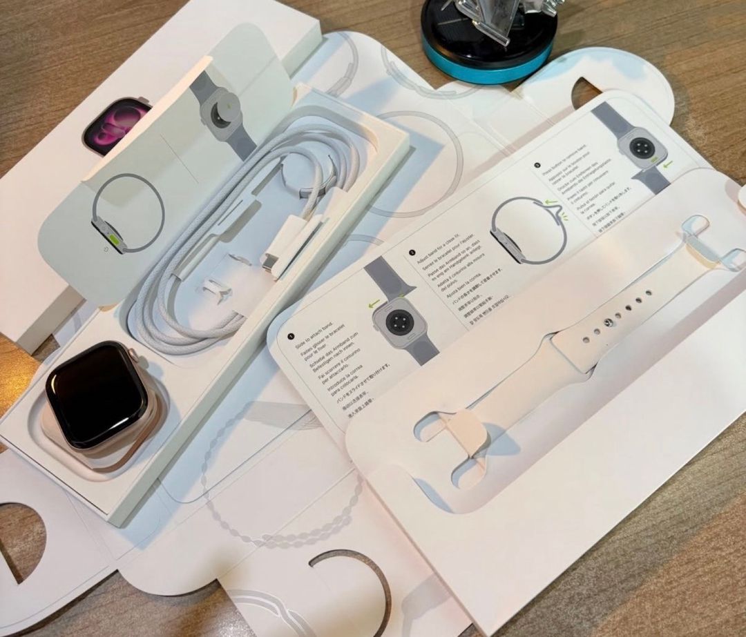 Apple Watch Series 10 Aluminum Rose Gold 46mm — Ağıllı saatlar və biləkliklər, Bakı (7)