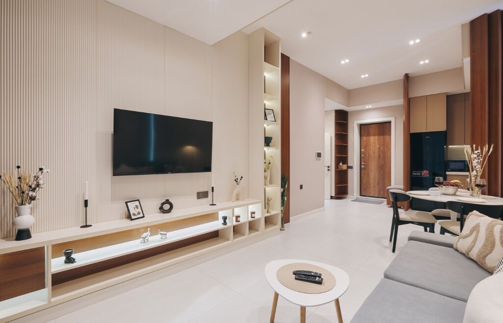 Gündəlik verilir 2 otaqlı yeni tikili 59 m², Nizami m. Malibo — Mətbəx mobilyası, Bakı (4)