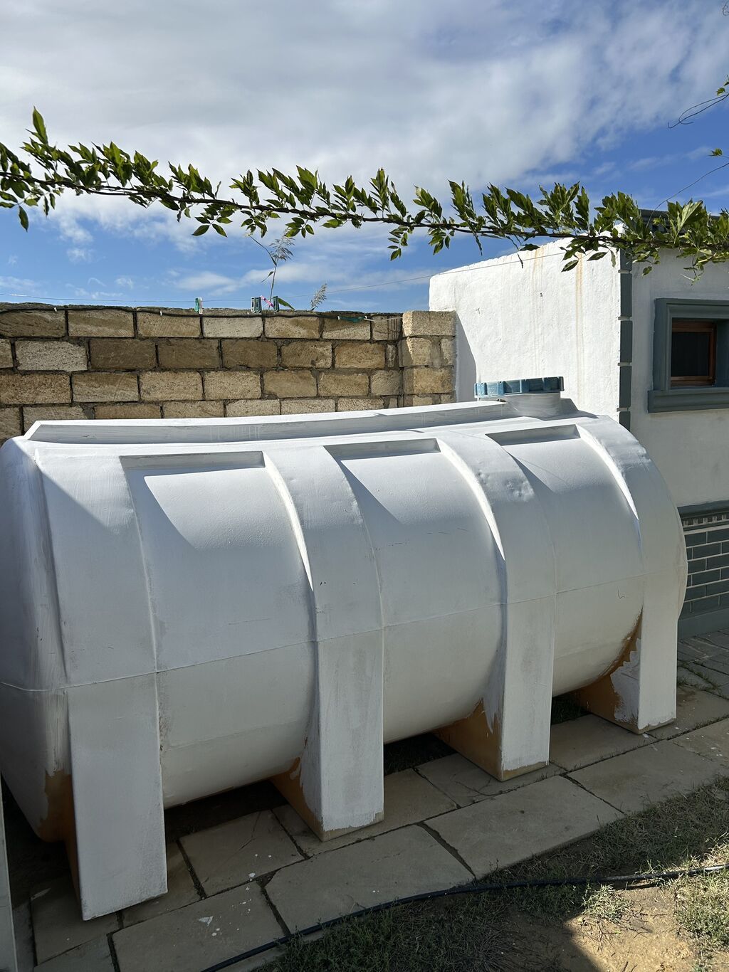 Bak, Plastik, 5000 l l, İşlənmiş, Ünvandan götürmə — Su çənləri, kanisterləri, bochkalar, Bakı