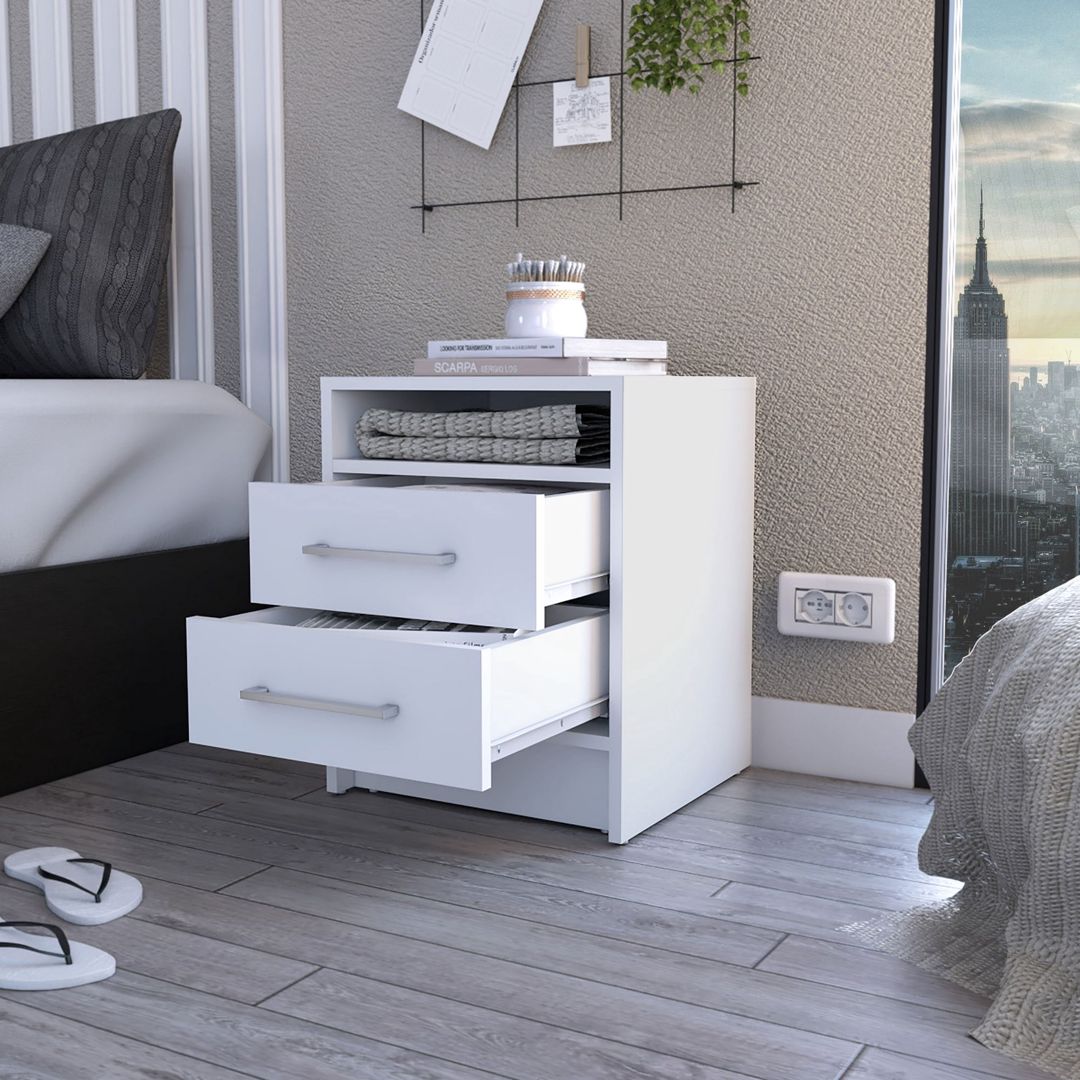 Tumba Ev Plus ev_12116028, Ldsp, ağ, 40x37.3x50.7 sm — Mallar, Bakı (2)